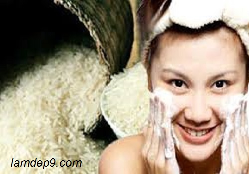 Rửa mặt sạch và trị mụn hiệu quả với nước vo gạo
